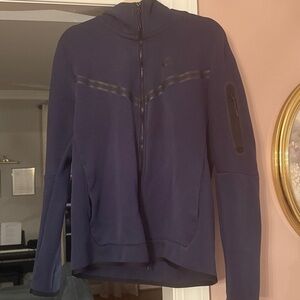 Nike Dark Blue Full-Zip Jacket